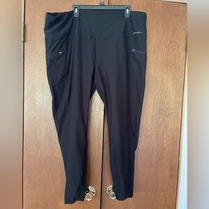 Eddie Bauer Black exercise leggings 3x